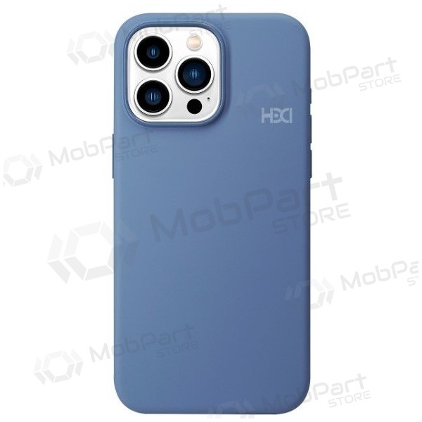 Ümbris HDD Silicone MagSafe Case Samsung S911 S23 5G tumesinine