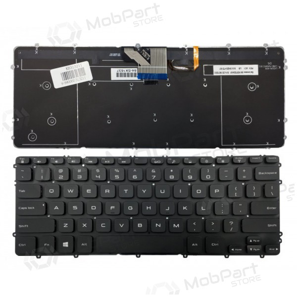 Dell: Precision M3800 XPS 15 9530 klaviatuur Dell: Precision M3800 XPS 15 9530 klaviatuur