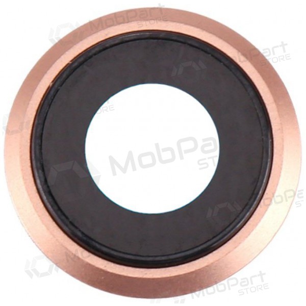 Apple iPhone 8 / SE 2020 kaamera klaas (kuldsed) (koos raamiga) Apple iPhone 8 / SE 2020 kaamera klaas (kuldsed) (koos raamiga)