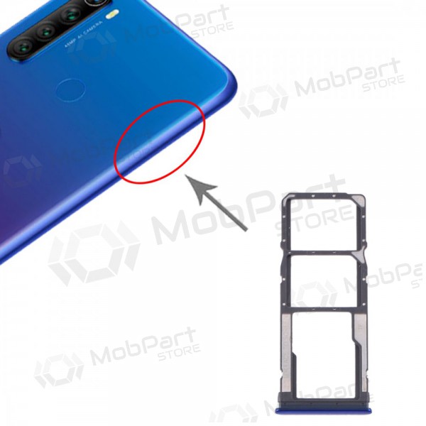 Xiaomi Redmi Note 8 / Redmi Note 8 2021 SIM kaardi hoidja sinised (Neptune Blue) Xiaomi Redmi Note 8 / Redmi Note 8 2021 SIM kaardi hoidja sinised (Neptune Blue)