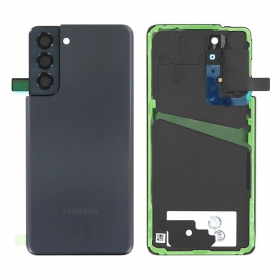 Samsung G991 Galaxy S21 5G patareipesade kaas (tagakaas) (Phantom Grey) (kasutatud grade A, originaalne)