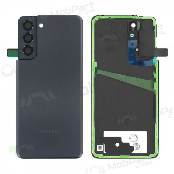 Samsung G991 Galaxy S21 5G patareipesade kaas (tagakaas) (Phantom Grey) (kasutatud grade A, originaalne)