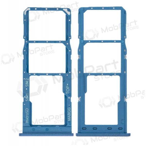 Samsung Galaxy A125 A12 / A127 A12S SIM kaardi hoidja (sinised) (service pack) (originaalne)