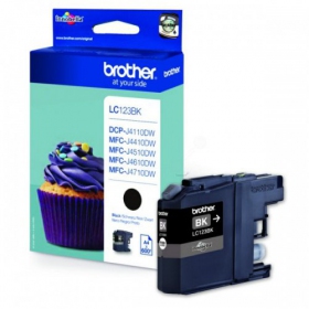 Brother LC 123 (LC123BK), must kassett tindiprinteritele