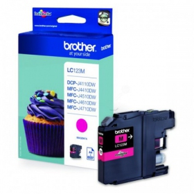 Brother LC 123 (LC123M),  kassett tindiprinteritele