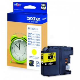 Brother LC 125XL (LC125XLY), kollane kassett tindiprinteritele