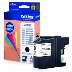Brother LC 223 (LC223BK), must kassett tindiprinteritele, 550 leheküljed