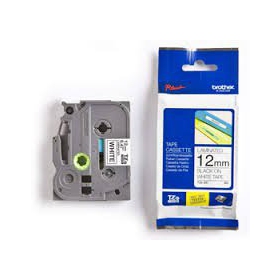 Brother TZe-231 valge/must (TZE231) 12mm x 8m, lint