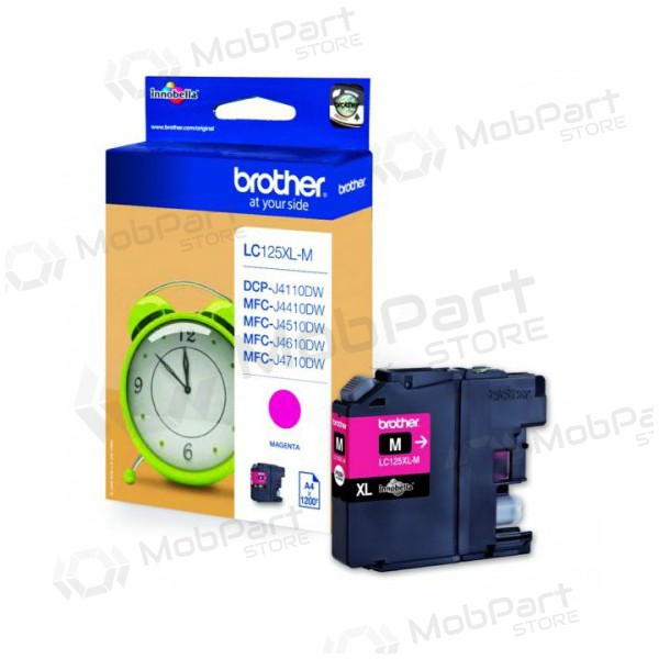 Brother LC 125XL (LC125XLM),  kassett tindiprinteritele