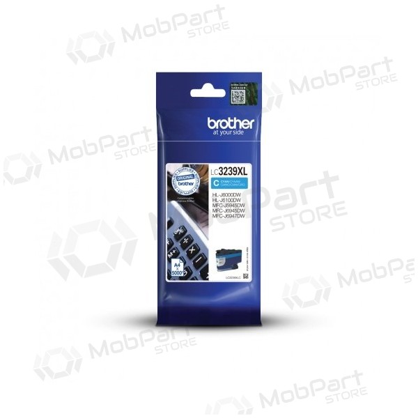 Brother LC3239XL (LC3239XLC) tindikassett, sinine