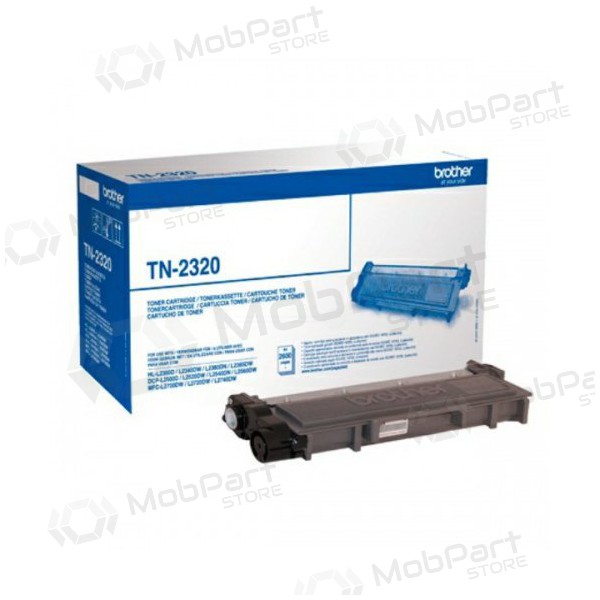 Brother TN-2320 (TN2320), must kassett laserprinteritele, 2600 lk.