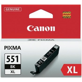 Canon CLI-551XL (6443B001), must kassett tindiprinteritele