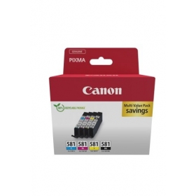 Canon CLI-581 (2103C007) tindikassettide komplekt, C/M/Y/BK