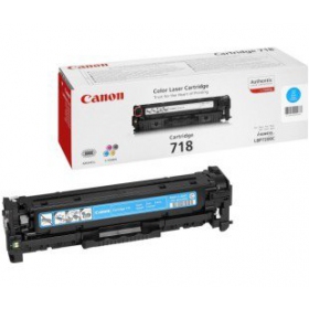 Canon CRG 718 (2661B002) tsüaan kassett laserprinteritele, 2900 lehekülge