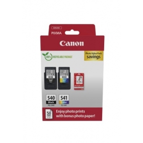 Canon PG-540/CL-541 (5225B013) fotoväärtuspakett tindikassettide komplekt, BK/CMY