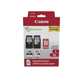Canon PG-540L/CL-541XL (5224B012) fotoväärtuspakett tindikassettide komplekt, BK/CMY