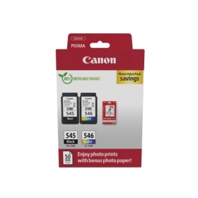 Canon PG-545/CL-546 (8287B008) tindikassettide komplekt, BK/CMY