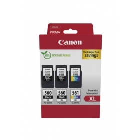 Canon PG-560XL/CL-561XL (3712C009) tindikassettide komplekt, BK/CMY