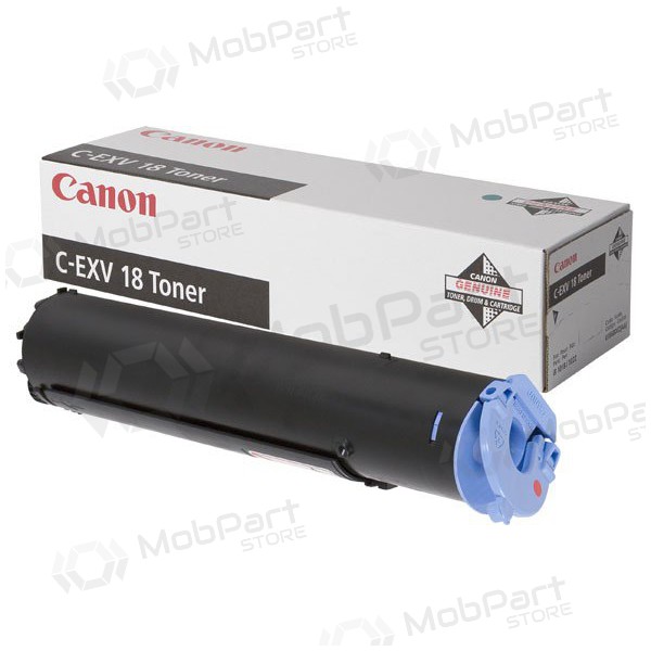 Canon C-EXV 18 (0386B002), must kassett laserprinteritele, 8400 lk.