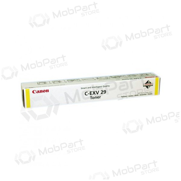 Canon C-EXV 29 (2802B002), kollane kassett laserprinteritele, 27000 lehte