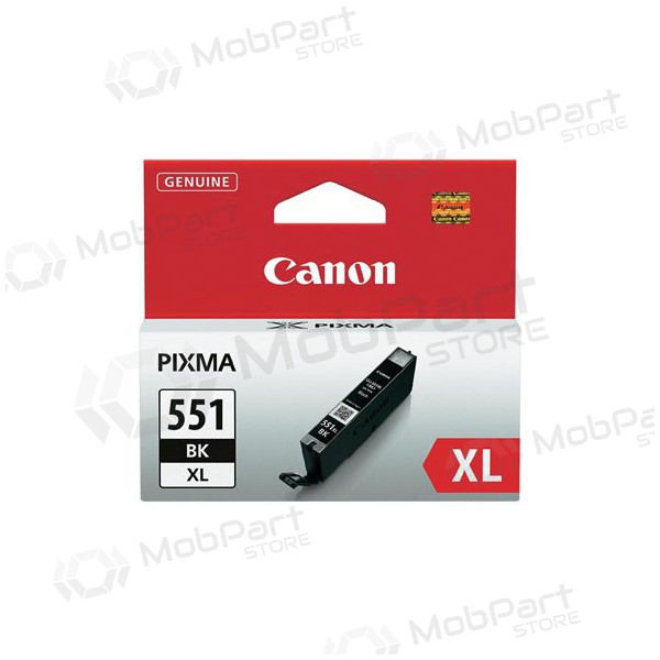 Canon CLI-551XL (6443B001), must kassett tindiprinteritele