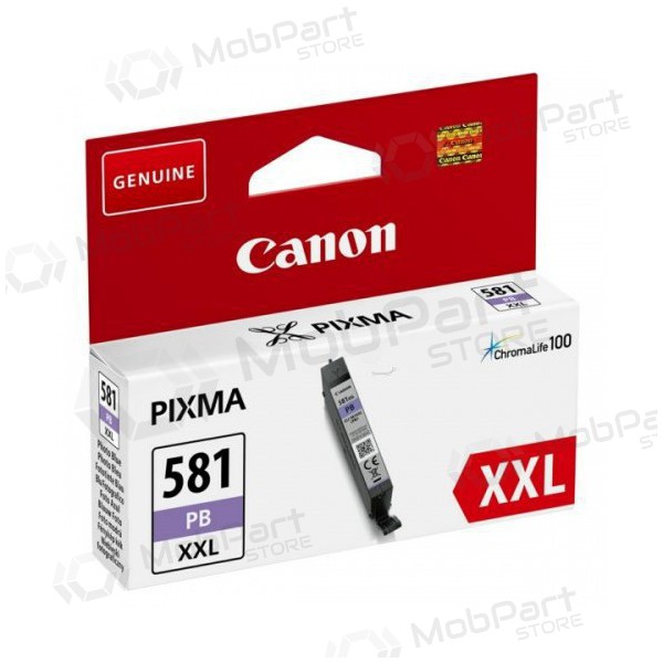 Canon CLI-581 XXL (1999C001), foto helesinine kassett tindiprinteritele