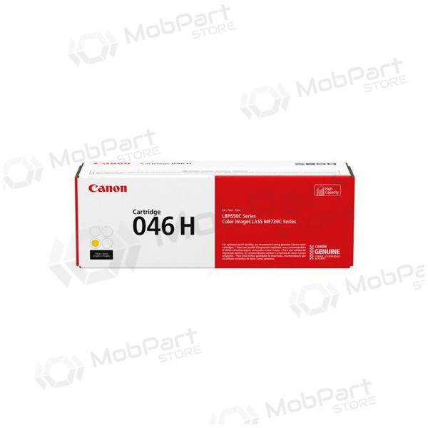 Canon CRG 046 HC (1251C002), kollane kassett laserprinteritele, 5000 lk.