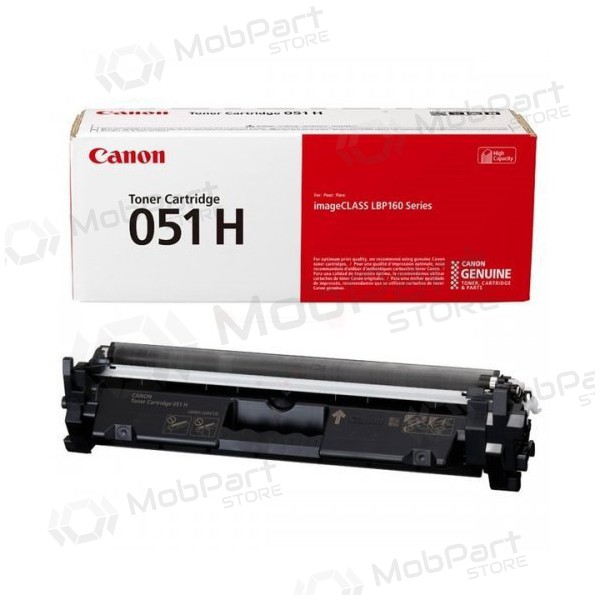 Canon CRG 051H (2169C002) must kassett laserprinterite jaoks, 4100 leheküljed.