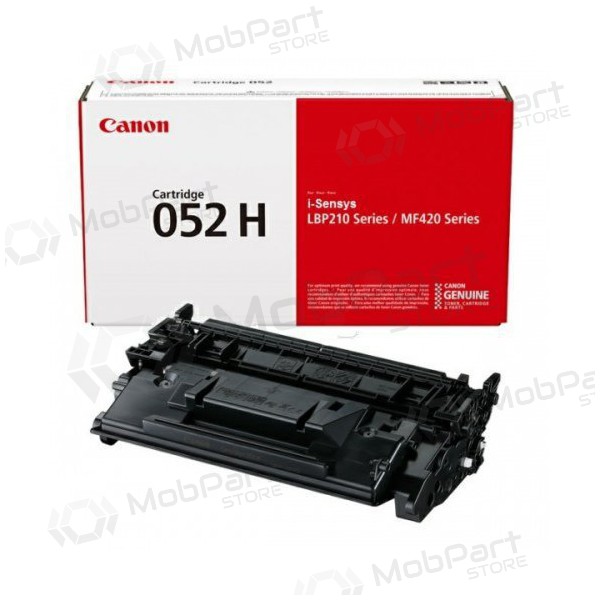 Canon CRG 052H (2200C002) must kassett laserprinteritele, 9200 lehekülge