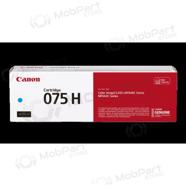 Canon CRG 075H C (6368C002) laserkassett, sinine