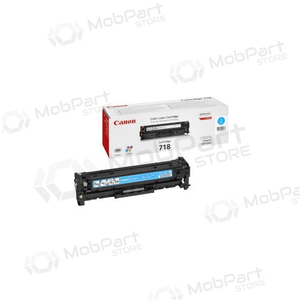 Canon CRG 718 (2661B002) tsüaan kassett laserprinteritele, 2900 lehekülge