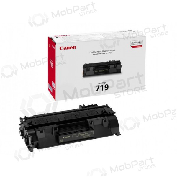 Canon CRG 719 (3479B002) must kassett laserprinterite jaoks, 2100 leheküljed.