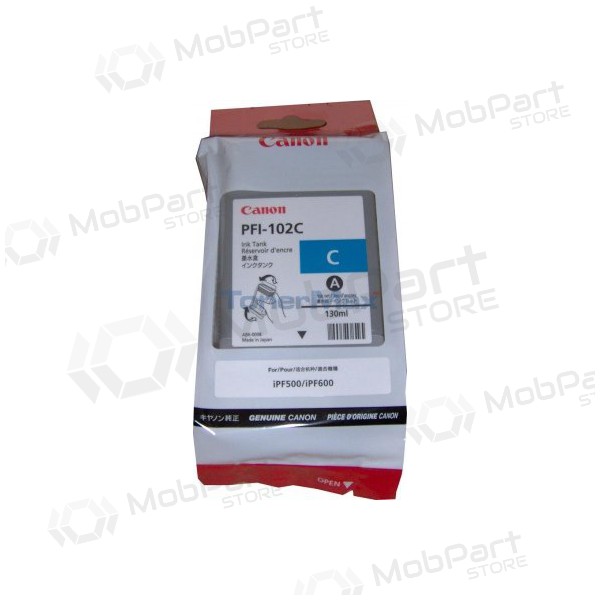 Canon PFI-102 (0896B001), helesinine kassett tindiprinteritele