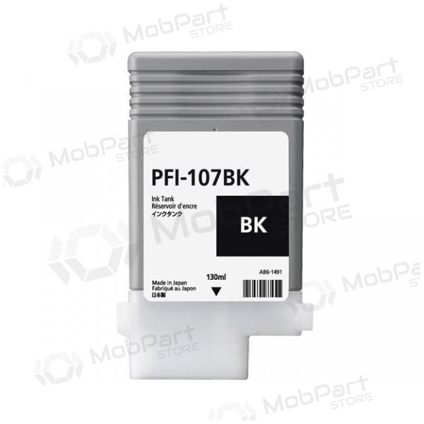 Canon PFI-107BK (6705B001) tindikassett, must (SPEC)