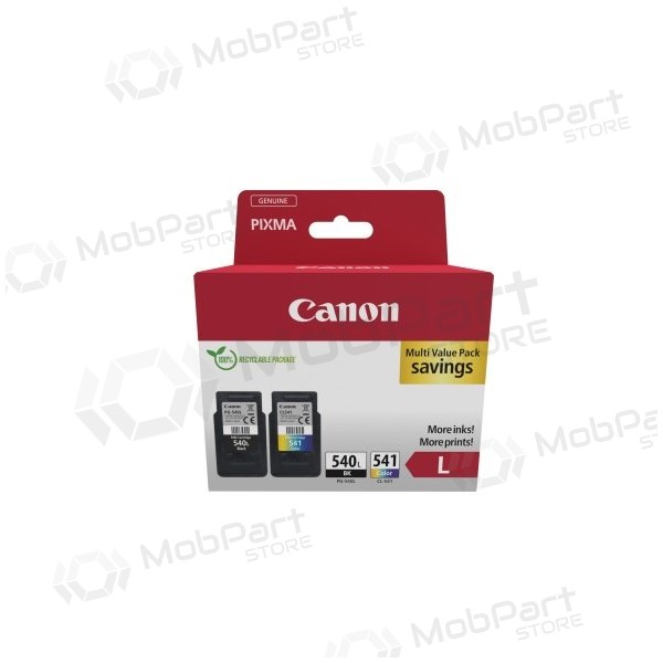 Canon PG540L/CL541XL (5224B013) tindikassettide komplekt, BK/CMY