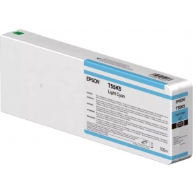 Epson T55K5 (C13T55K500) 700 ml tindikassett, helesinine