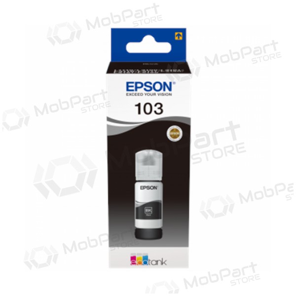 Epson 103 EcoTank (C13T00S14A), must kassett tindiprinteritele, 65 ml