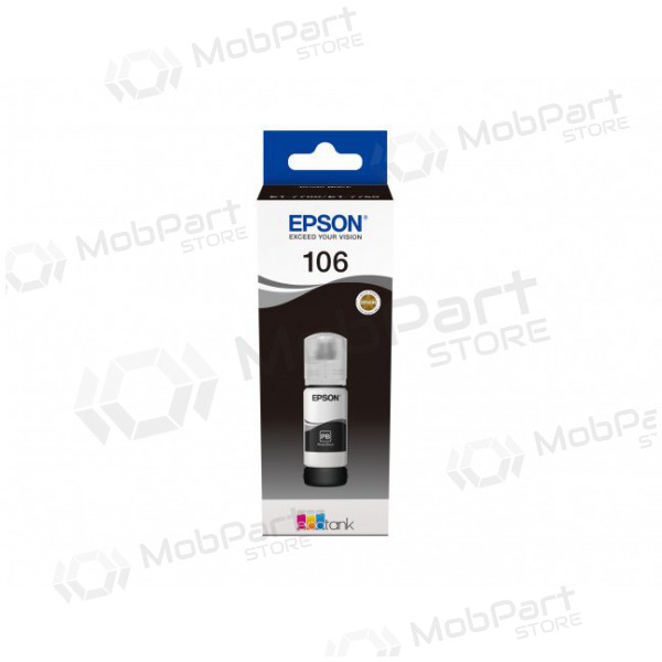 Epson 106 (C13T00R140), foto must kassett tindiprinteritele, 70 ml