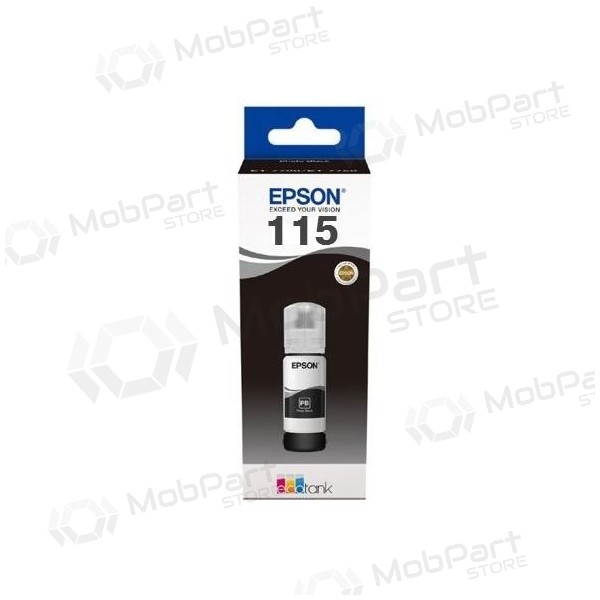 Epson 115 EcoTank (C13T07C14A) tindipudeli täitepakend, must
