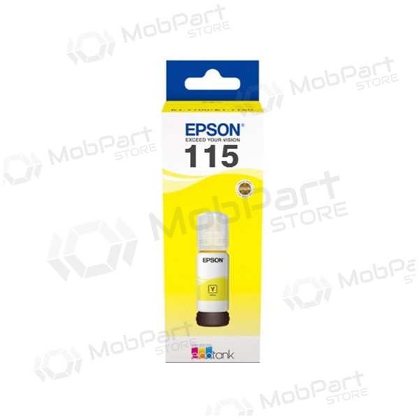 Epson 115 EcoTank (C13T07D44A) tindipudeli täitepakend, kollane