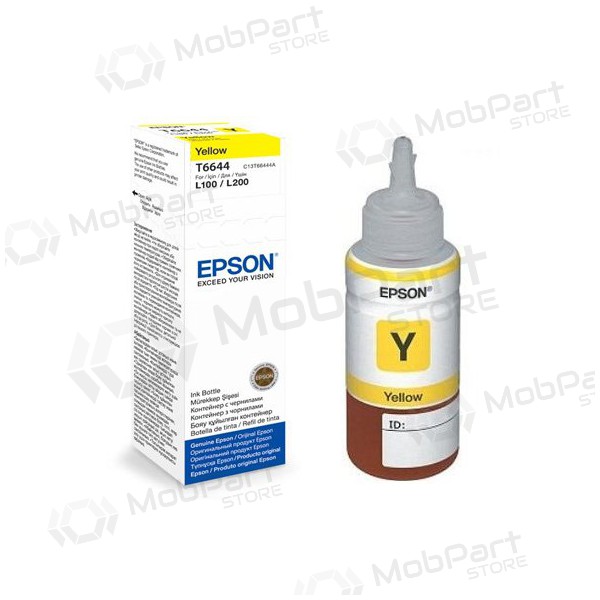 Epson (C13T66444A), kollane kassett tindiprinteritele