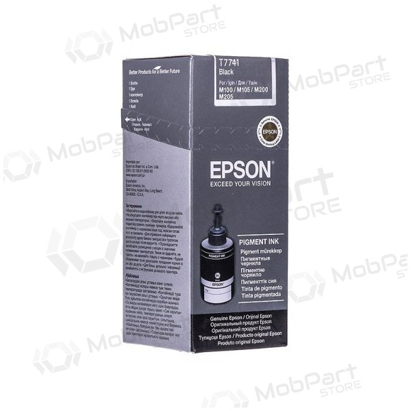 Epsoni pigmendipudel (C13T77414A), must kassett tindiprinteritele