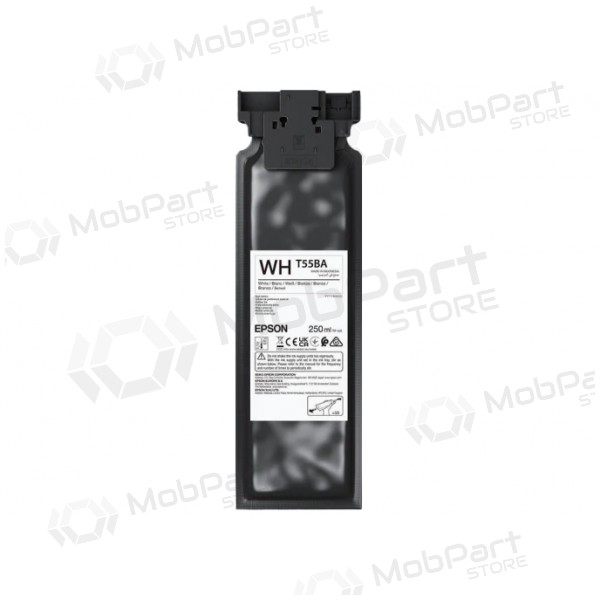 Epson UltraChrome DG2 T55BA (C13T55BA00) 250 ml tindikassett, valge
