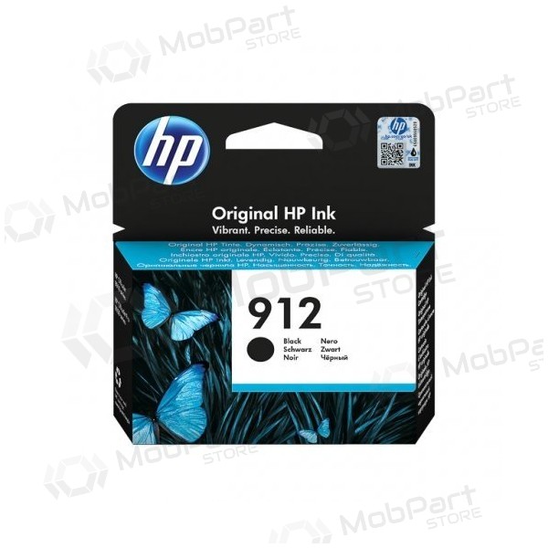 Hewlett-Packard 912 (3YL80AE), must tindikassett tindiprinteritele 1000 lehte