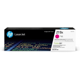 HP 219X (W2193X) laserkassett, purpurpunane