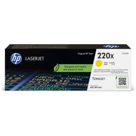 HP 220X (W2202X) laserkassett, kollane