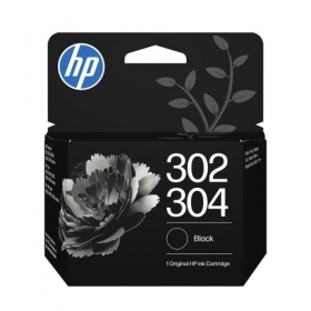 HP 302/304 (B7RT7AE) tindikassett, must