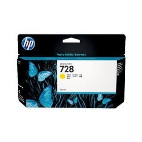 HP 728 (F9J65A) tindikassett, kollane