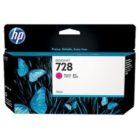 HP 728 (F9J66A) tindikassett, purpurpunane