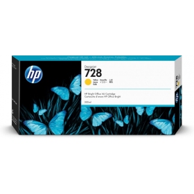 HP 728 (F9K15A) tindikassett, kollane
